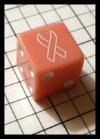 Dice : Dice - 6D - Gamestation Pink Ribbon - Gen Con Aug 2011